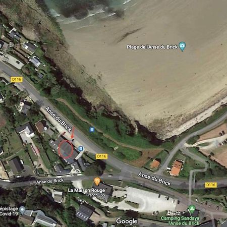 Au Petit Brick - Cosy Beachfront House Maupertus-sur-Mer Luaran gambar