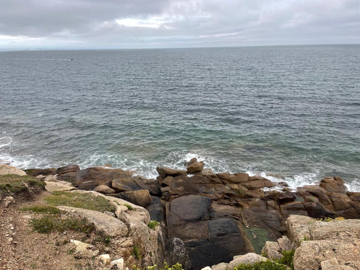 Au Petit Brick - Cosy Beachfront House Maupertus-sur-Mer Luaran gambar