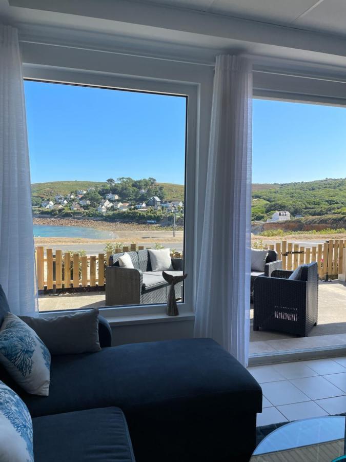 Au Petit Brick - Cosy Beachfront House Maupertus-sur-Mer Luaran gambar