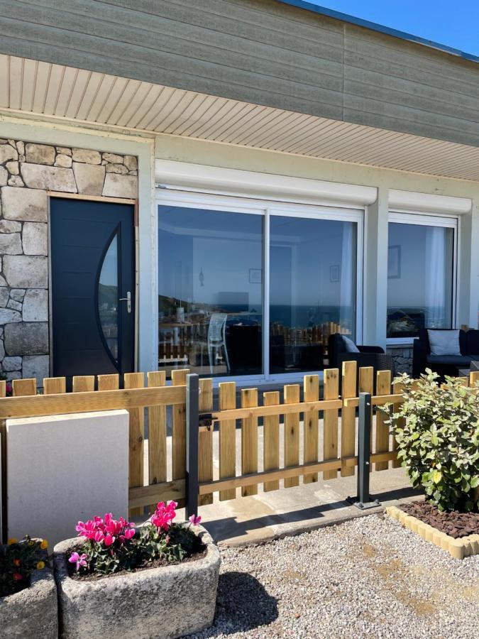 Au Petit Brick - Cosy Beachfront House Maupertus-sur-Mer Luaran gambar